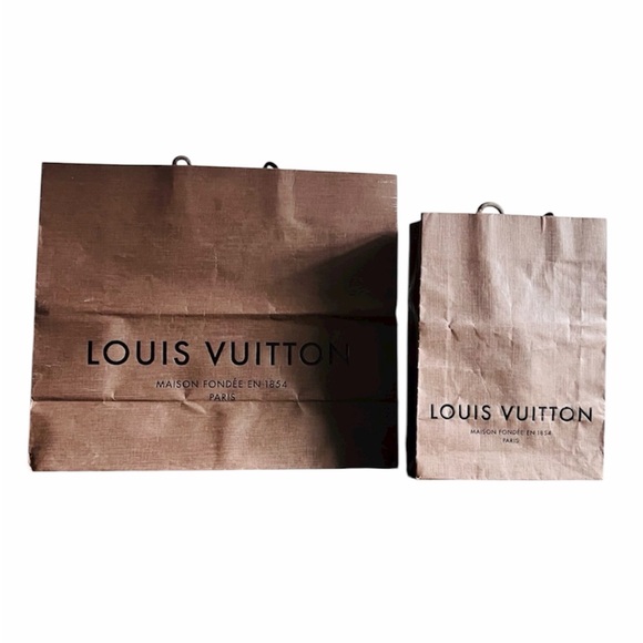 Louis Vuitton Other - Vintage Louis Vuitton gift Bags in Rich Brown